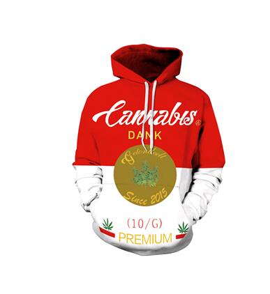 Autumn Christmas personality 3D printing hoodies Sweatshirts