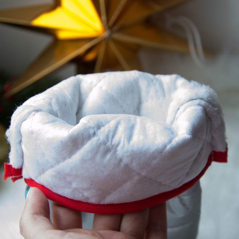 Christmas Decorations For Home Christmas Microwave Gloves Two-piece Heat-resistant Oven Mitt